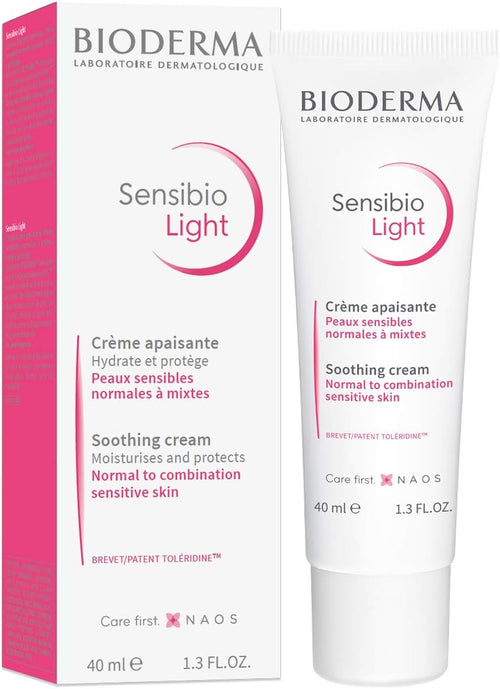 Bioderma Sensibio Light Moisturising Cream for Sensitive Skin 40ml