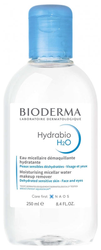 Bioderma Hydrabio H20 Micellar Water Cleanser for Dehydrated Skin 250ml