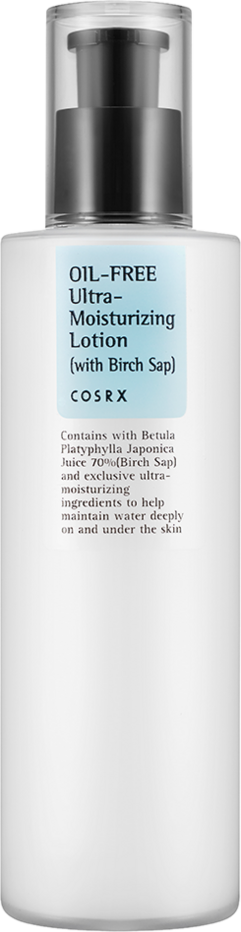 COSRX Oil Free Ultra Moisturizing Lotion (With Birch Sap) 100ml