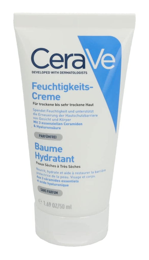 CeraVe Cerave crema hidratante |50ml| hidrante diario para rostro y cuerpo para piel seca