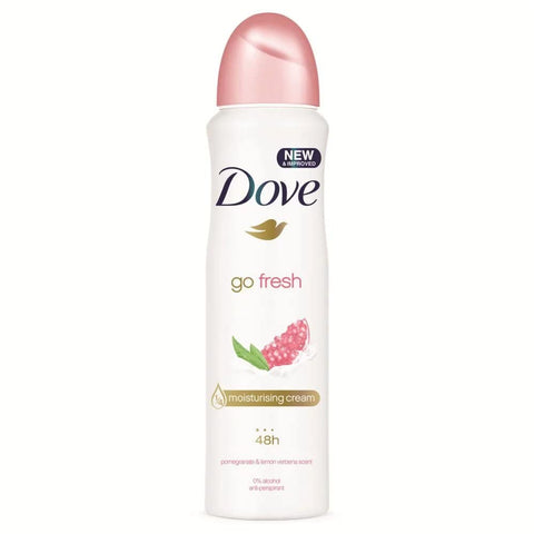 Dove Antiperspirant Spray, International Version, 150 ml (Pack of 10) - Mixed within available scents, no more than 2 products of the same scent