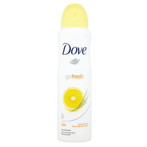 Dove Antiperspirant Spray, International Version, 150 ml (Pack of 10) - Mixed within available scents, no more than 2 products of the same scent
