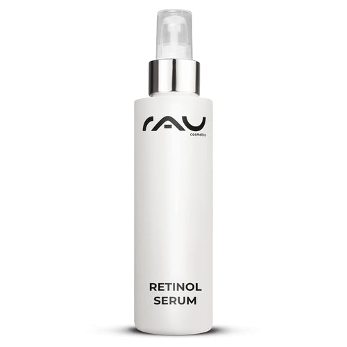 RAU Retinol Serum (3.38 FL oz) - Vitamin A concentrate with Ceramide, Panthenol & Hyaluronic Acid - skin regeneration for mature skin & impure skin - anti-blemish & anti-wrinkle treatment