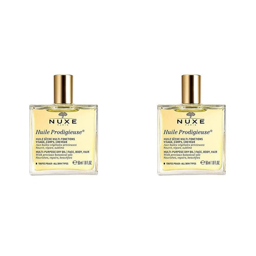 NUXE Huile Prodigieuse Multi-Purpose Dry Oil 50ml/1.6oz (Pack of 2)
