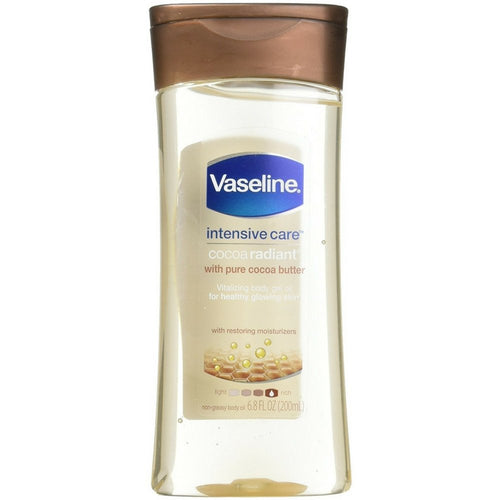 Vaseline Cocoa Butter Vitalizer Gel Body Oil, 6.8 Ounce - 6 per case.