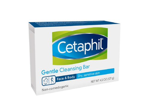 Cetaphil Gentle Cleansing Bar, 4.5 Ounce Bar (Pack of 3)