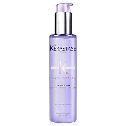 KERASTASE Blond Absolu Cicaplasme Heat Protecting Hair Serum | For Lightened, Highlighted and Grey Hair | Fortifies and Nourishes | With Hyaluronic Acid | 5.1 Fl Oz