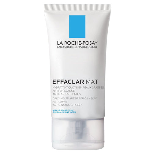 La Roche-Posay Effaclar Mat | Daily Moisturizer For Oily Skin | Visibly Reduces The Look Of Pores | Oil-Free Mattifying Moisturizer | Smooths Skin Texture | Non-Comedogenic & Dermatologist Tested