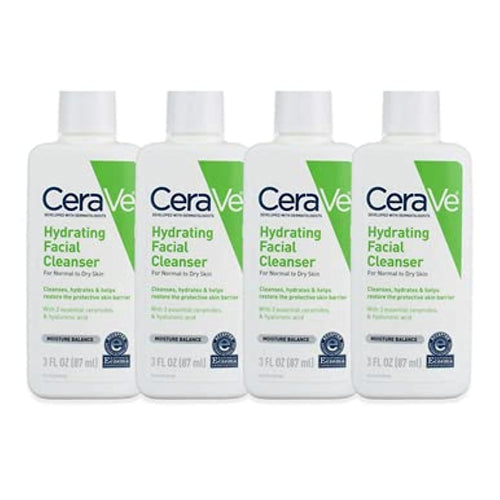 CeraVe Hydrating Facial Cleanser For Normal to Dry Skin 3 fl oz