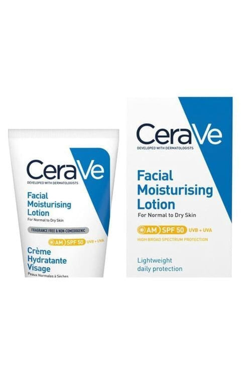 CeraVe AM Facial Moisturising Lotion SPF50 52ml/1.75floz