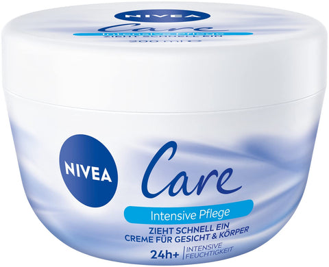 Nivea Care Intensive cream for face, body and hands 200 ml (4 x 200ml)