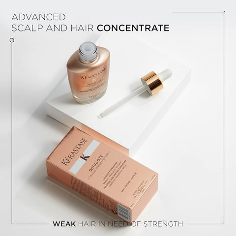 KERASTASE Initialiste Hair Serum | Hair & Scalp Treatment | Thickens, Strengthens & Prevents Damage | Adds Softness & Shine | For Thin & Weakened Hair | 2.2 Fl Oz