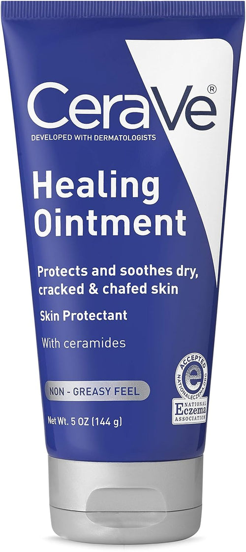 CeraVe Healing Ointment Non-Greasy Skin Protectant, 5 Oz (Pack of 6)