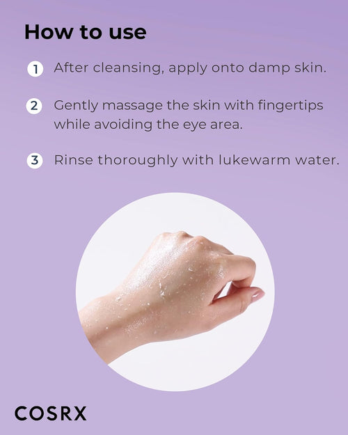 COSRX Low pH Soft Peeling Gel - Mildly Exfoliating PHA Skincare for Sensitive Skin, 120ml