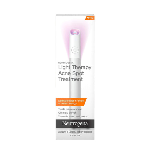 Neutrogena Light Therapy Acne Spot Treatment, UV-Free, Clinically Proven, Gentle for Sensitive Skin, 1 ct