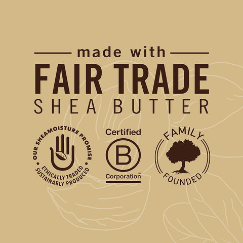 Shea Moisture Raw Shea Butter Shampoo and Conditioner Set, Deep Moisturizing with Sea Kelp & Argan Oil, Sulfate Free & Silicone Free, Curly Hair Products, Family Size, 13 Fl Oz (Pack of 2)