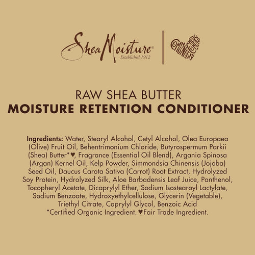 Shea Moisture Raw Shea Conditioner 13 Ounce (384ml) (3 Pack)