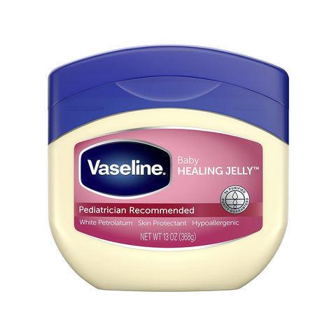 Vaseline Petroleum Jelly Baby Skincare Treats Dry Skin and Prevents Chaffed Skin from Diaper Rash Protective & Pure Hypoallergenic and Gentle on Skin 13 oz