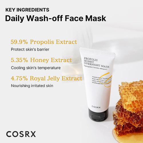 COSRX Ultimate Moisturizing Propolis Extract Honey Overnight Mask (60ml)
