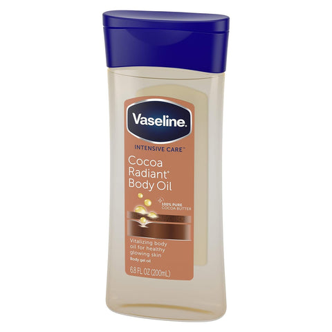 Vaseline Intensive Care Body Gel Oil, Cocoa Radiant, 6.8 oz