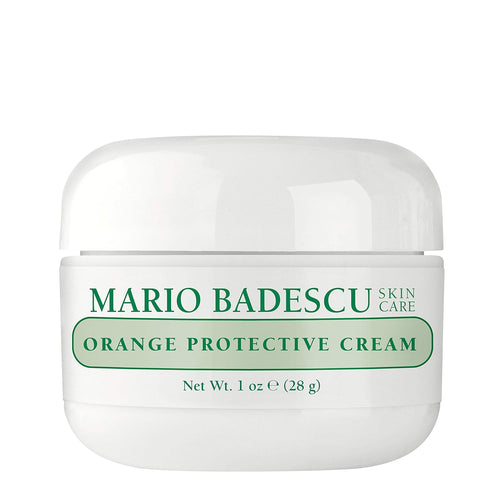 Mario Badescu Orange Protective Face Cream - Radiance-boosting Face Moisturizer Infused with Orange Peel Extract - Moisturizer Face Cream that Replenishes Skin & Helps Defend Against Dehydration, 1 Oz