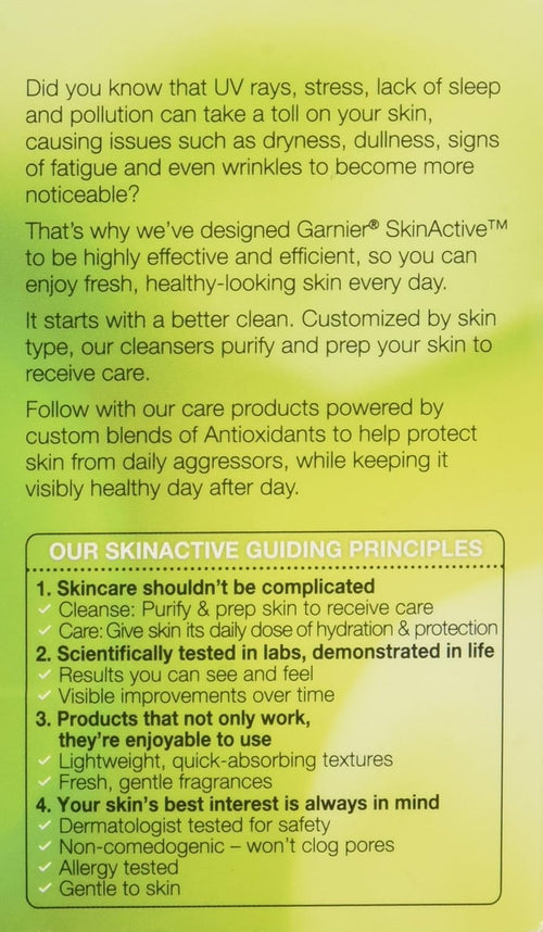 Garnier SkinActive Moisture Rescue Face Moisturizer, Normal Combo, 1.7 Ounce