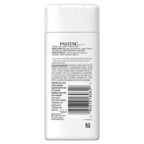 Pantene Pro-V Sheer Volume Shampoo, 3.38 fl oz