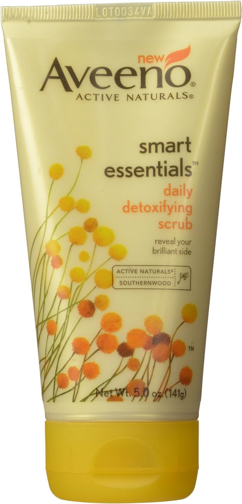 Aveeno Smart Essentials Daily Detoxifying Scrub, 5 Ounce