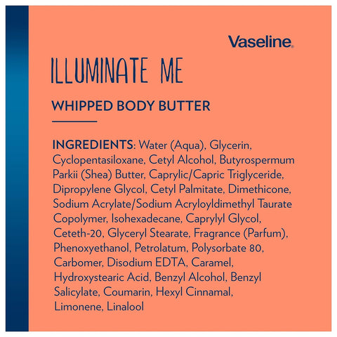 Vaseline Shea Body Butter Whipped Body Butter Created for Melanin Rich Skin Provides 24 Hour Moisturization for Dry Skin 11 oz