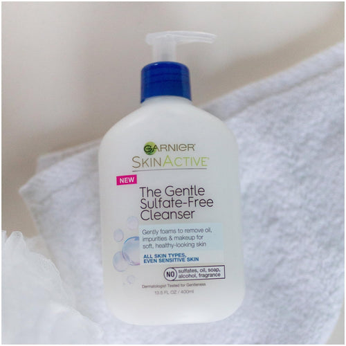 Garnier SkinActive Gentle Sulfate-Free Foaming Face Wash, 13.5 Ounce