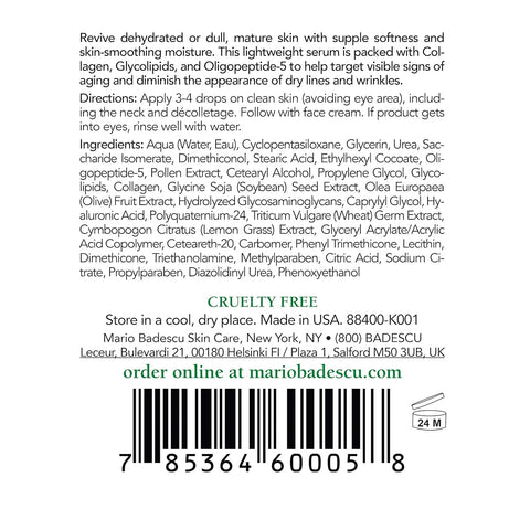 Mario Badescu Corrective Complex Emulsion Multi-corrective Face Serum | Lightweight, Anti-aging Skin Care Serum | Face Care that Softens Dry Fine Lines & Wrinkles | 1 Fl Oz